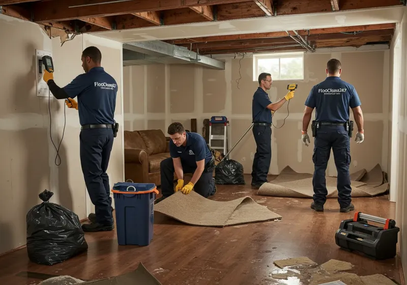 Flood DamageMaterial Assessment and Debris Removal process in Lihue, HI